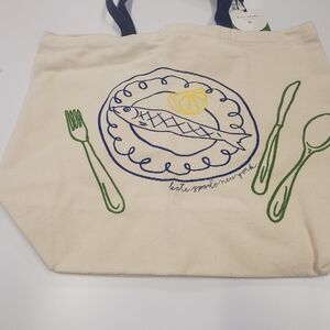Kate Spade/Target New York Canvas Tote with Fish Design